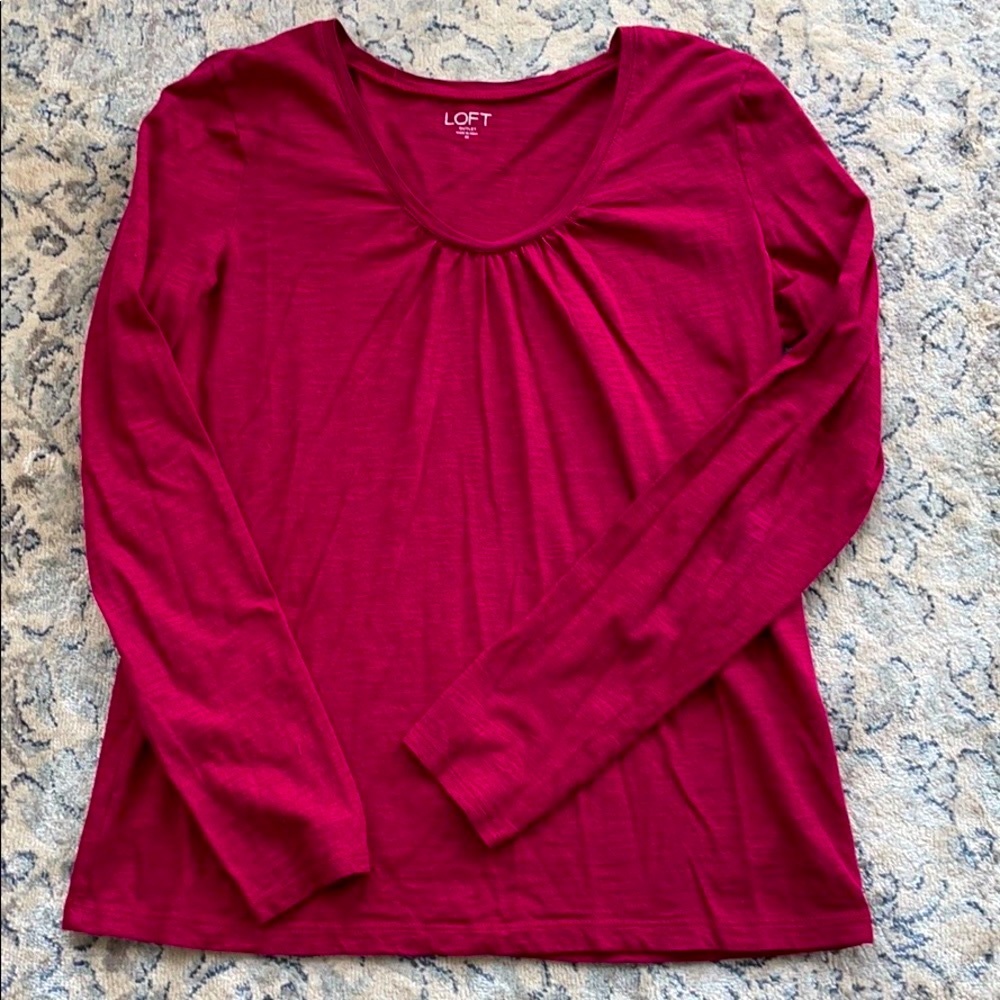 🌹Loft Long Sleeve Top🌹